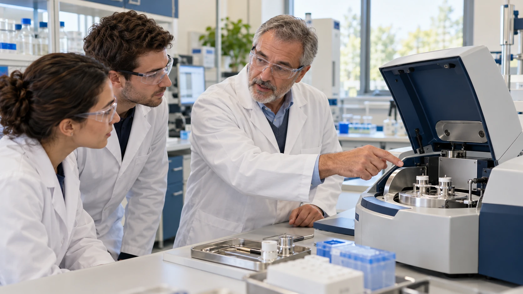 Объяснение и демонстрация преподавателя